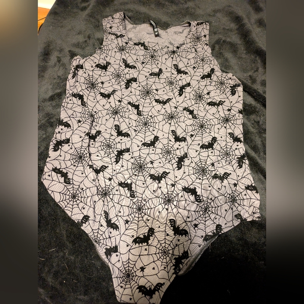 Torrid Spider Web Print Women's Bodysuit
